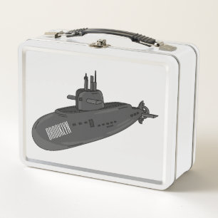 Lunch Box Illustration sous-marine