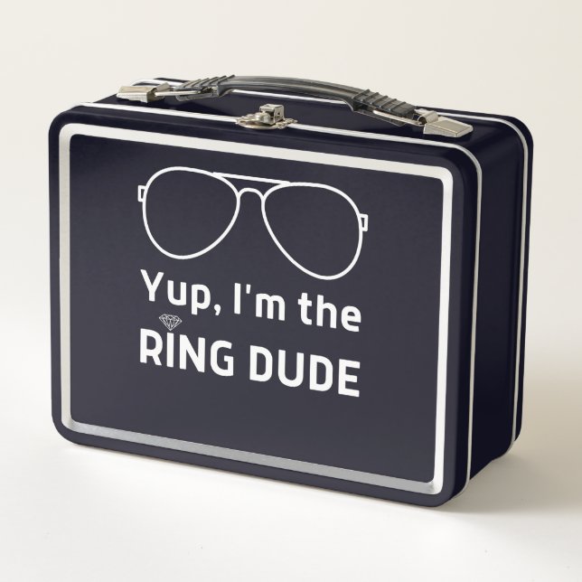 Lunch Box Im the ring dude funny wedding ring kids (Devant)