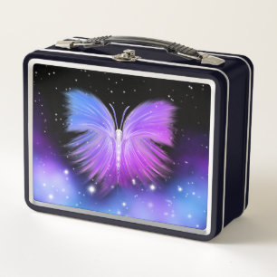 Lunch Box Imaginaire spatial Papillon cosmique