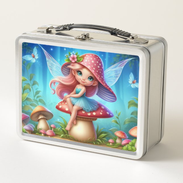 Lunch Box incroyable petite fée mignonne  (Devant)
