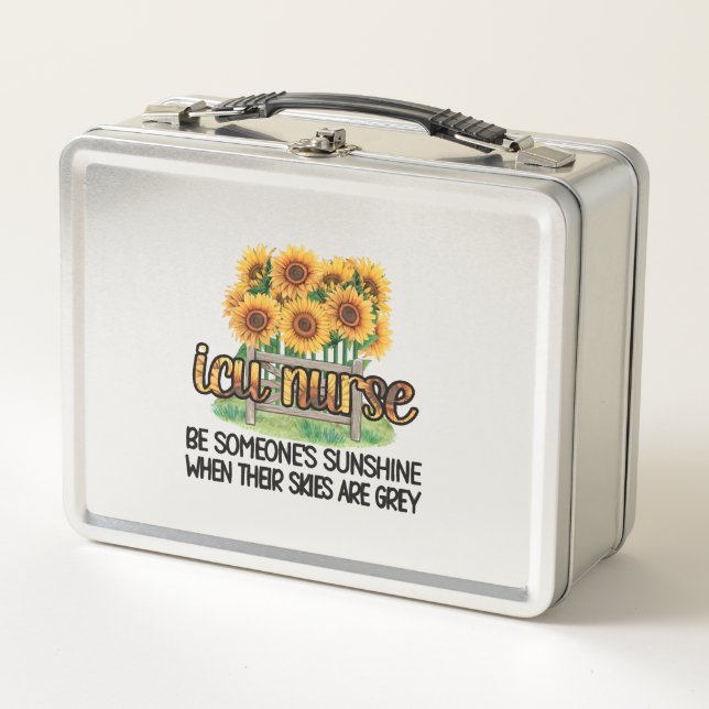 Lunch Box Infirmière de l'Unité de soins intensifs de l'ICU  (Devant)
