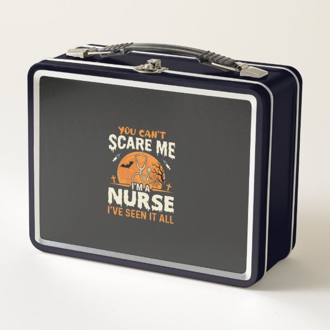 Lunch Box Infirmière d'Halloween Fais-moi peur (Devant)