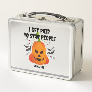 Lunch Box Infirmière drôle d'Halloween