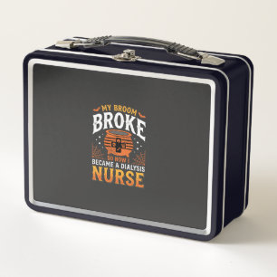 Lunch Box Infirmière en dialyse Halloween Balai Cassa Design