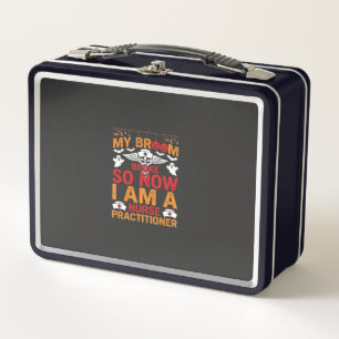 Lunch Box Infirmière Halloween Balai Cassé Conception_1