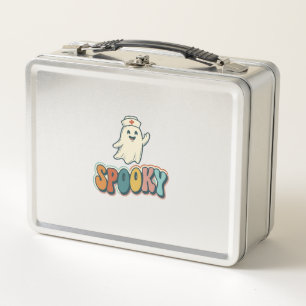 Lunch Box Infirmière Halloween Fantôme Époxy Drôle_1