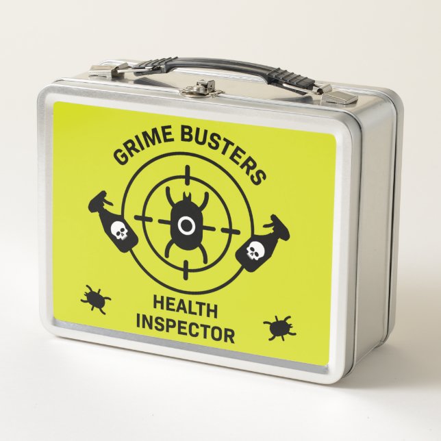 Lunch Box Inspecteur de la santé (Devant)