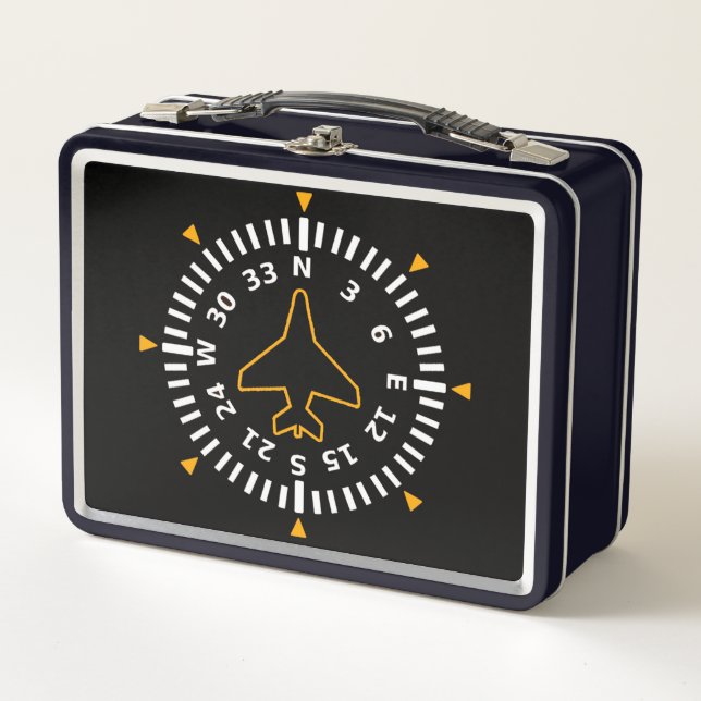 Lunch Box Instrument de vol Compteur d'aéronef (Devant)