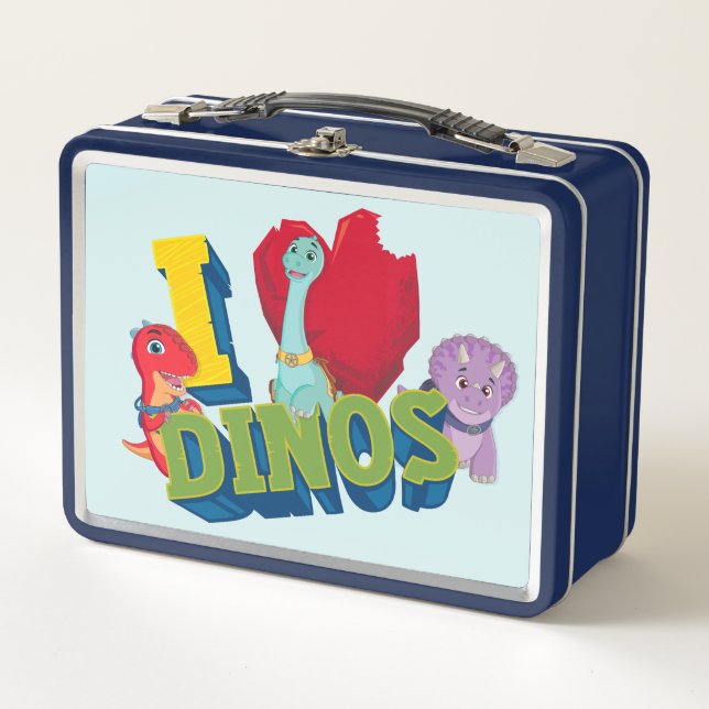 Lunch Box J'adore les dinos | Dino Ranch (Devant)