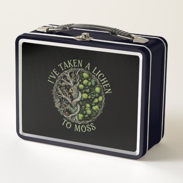 Lunch Box J'ai Pris un Lichen pour de la Mousse - Drôle de J (Devant)
