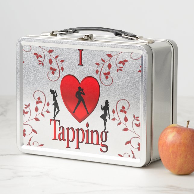 Lunch Box J'aime le claquettes (En situation)