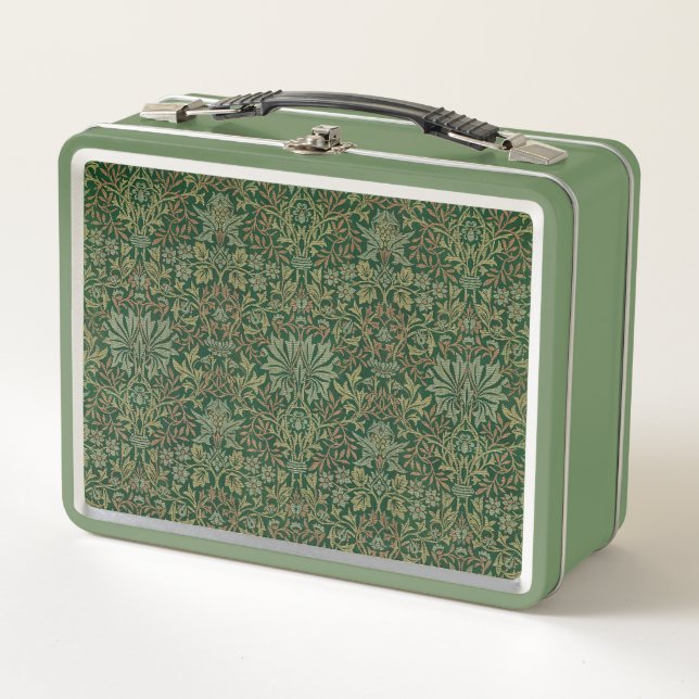 Lunch Box Jardin de fleurs de William Morris - Verts (Devant)