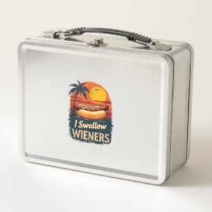 Lunch Box J'avale Saucy Wieners Drôle Adulte Plaisanterie Ho