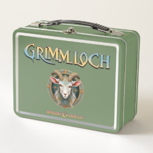 Lunch Box JDR Fantastique Emblème de la Chèvre de Grimmloch
