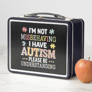 Lunch Box Je ne me comporte pas mal, je suis conscient de l'
