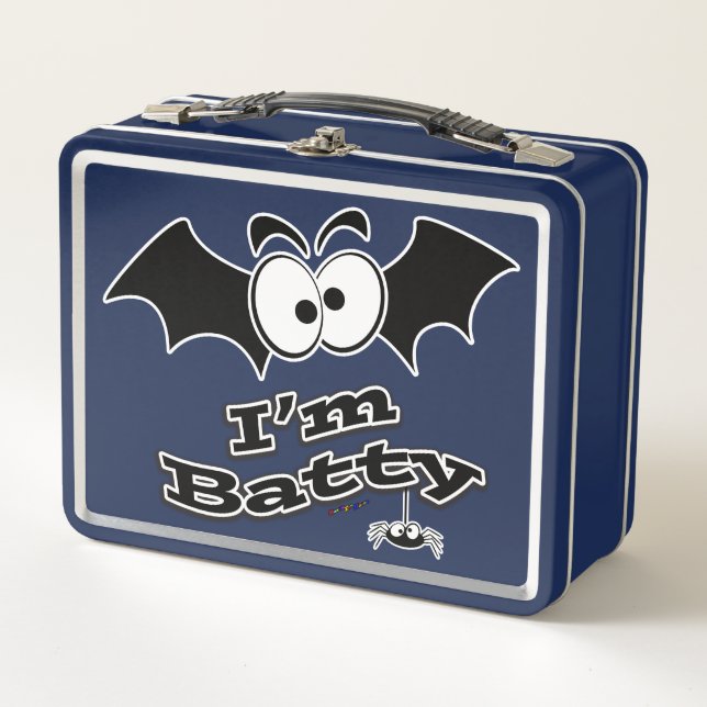 Lunch Box Je suis Batty Crazy Eyes (Devant)