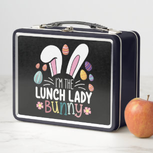 Lunch Box Je suis la dame du déjeuner lapin de Pâques Matchi