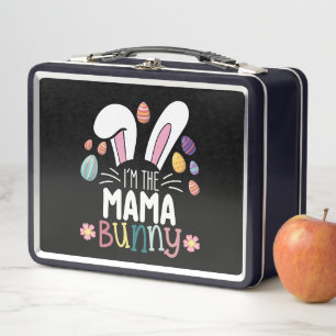 Lunch Box Je suis la maman maman lapin de Pâques tenue de fa