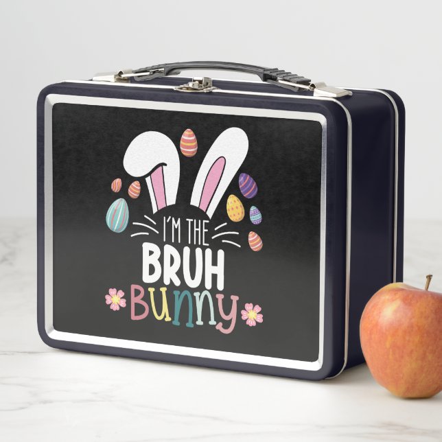 Lunch Box Je suis le lapin Bruh de Pâques (En situation)