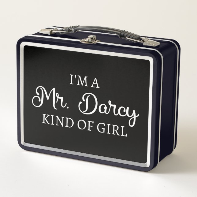 Lunch Box Je suis M. Darcy, genre de fille (Devant)