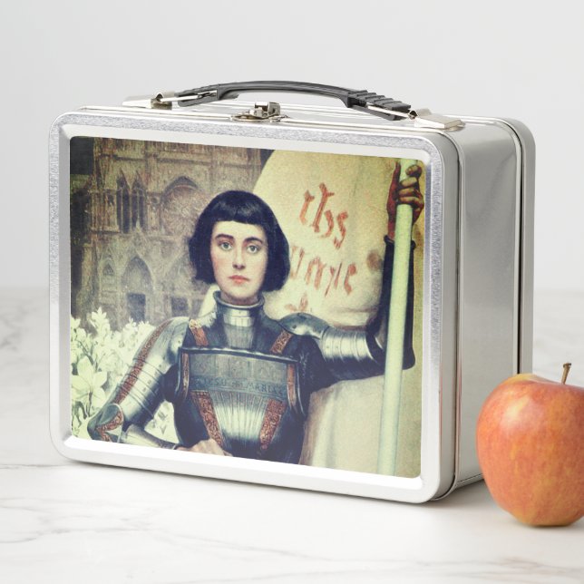 Lunch Box Jeanne d'Arc (illustration Albert Lynch) (En situation)