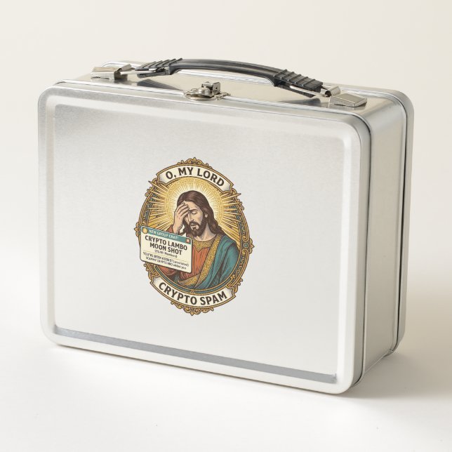 Lunch Box Jésus a ajouté un spam Crypto Groupe de discussion (Devant)