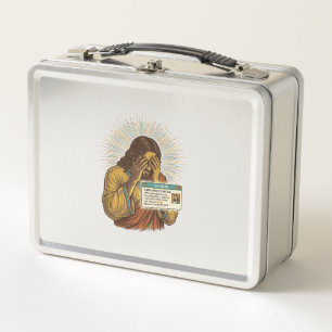 Lunch Box Jésus embarrassé Statut de dix ans Humour_1