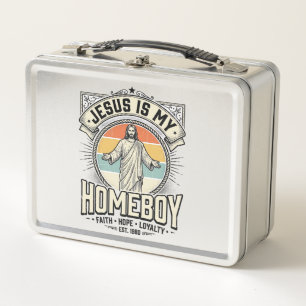Lunch Box Jésus est mon pote Vintage T-shirt religieux