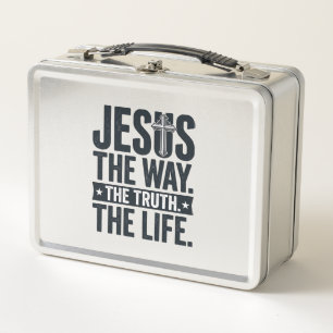 Lunch Box Jésus Le Chemin La Vérité La Vie T-Shirt Chrétien