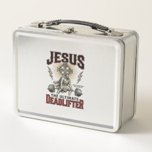 Lunch Box Jésus Le Levreur De Poids Ultime Chemise Chrétienn