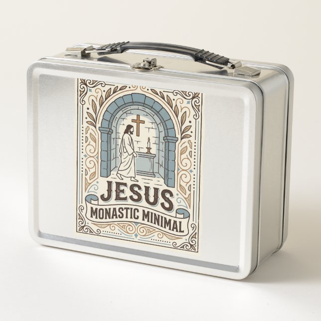 Lunch Box Jésus Monastique Minimal Jésus Monastique Minimal  (Devant)