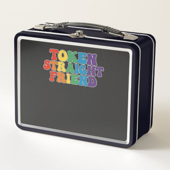 Lunch Box Jeton super LGBT Pride (Devant)