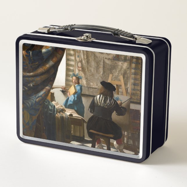 Lunch Box Johannes Vermeer - L'Allégorie de la Peinture (Devant)