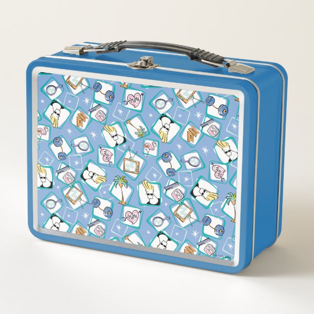 Lunch Box Johnny Bravo Motif Icon (Devant)