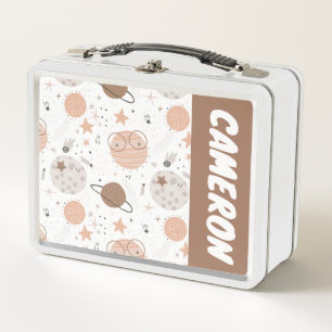 Lunch Box Joli Motif Doodle Planet