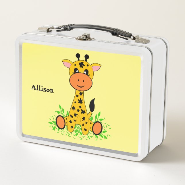 Lunch Box Jolie petite girafe pour enfants (Devant)