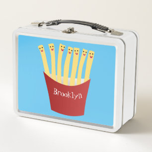Lunch Box Jolies frites kawaii illustration de dessin animé 