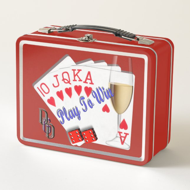 Lunch Box Jouer pour gagner (Devant)