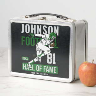 Lunch Box JOUEUR DE Football Personnalisé Équipe NUMBER Spor