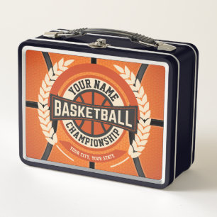 Lunch Box Joueur personnalisé de l'équipe de basket-ball Ath