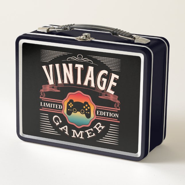 LUNCH BOX JOUEUR RÉTRO ÉDITION LIMITÉE  (Devant)
