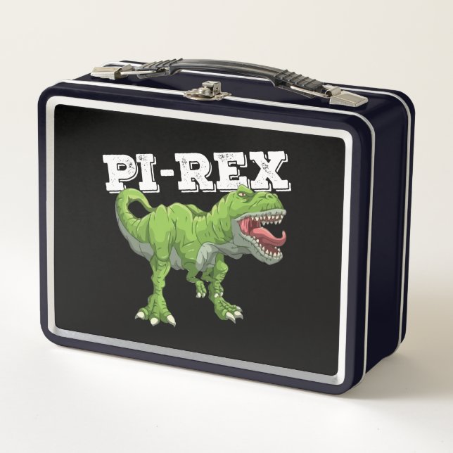 Lunch Box Jour de Pi Rex Dinosaure Mathématiques Mathématiqu (Devant)