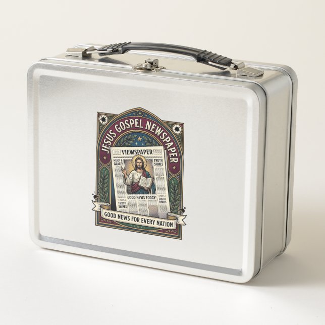 Lunch Box Journal de l'Évangile de Jésus Journal chrétien F (Devant)