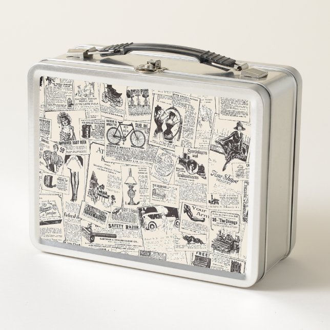 Lunch Box Journal vintage (Devant)
