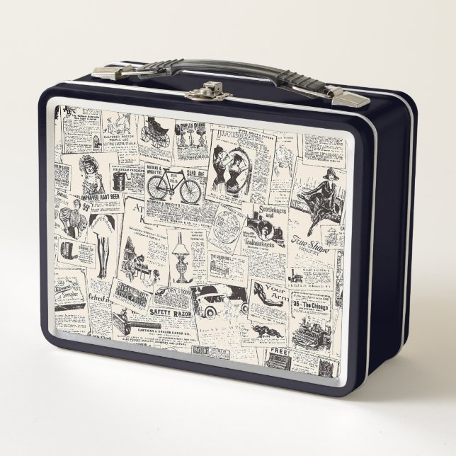 Lunch Box Journal vintage (Devant)