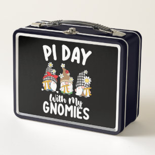 Lunch Box Journée de Pi avec mes gnomes drôle de mathématiqu
