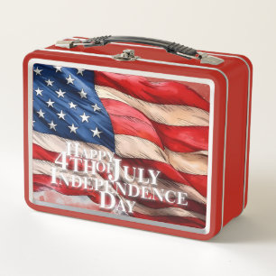 Lunch Box Joyeux 4 juillet - Fête de l'Indépendance
