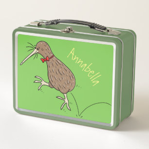 Lunch Box Joyeux kiwi de saut avec dessin de cravate arc