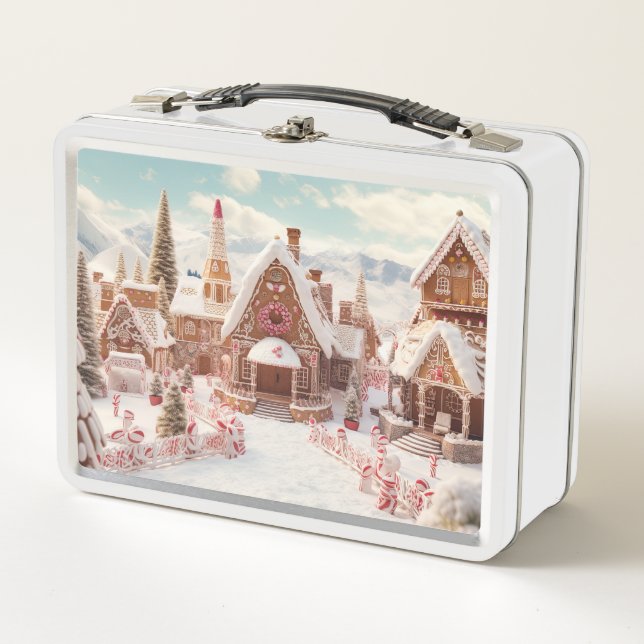 Lunch Box Joyeux Noël vintage (Devant)