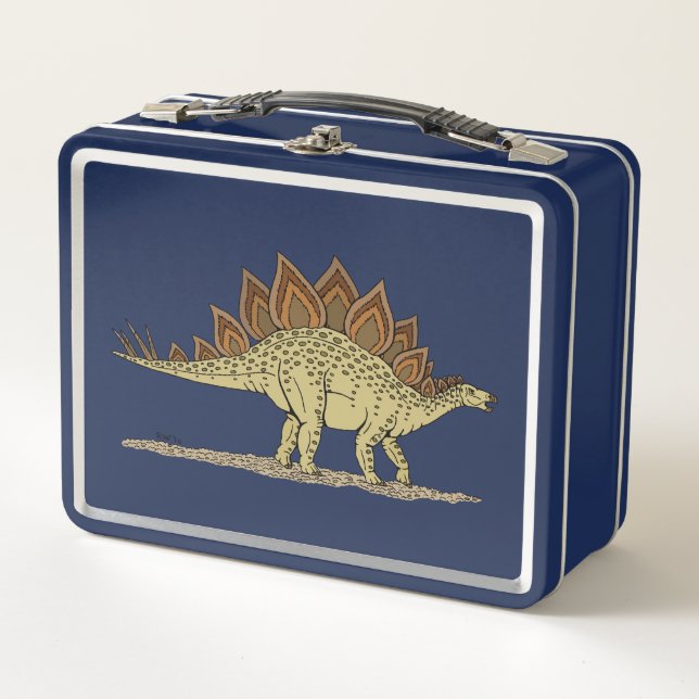 Lunch Box Jurassique Dinosaure Stegosaurus (Devant)